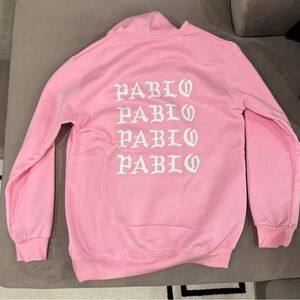 Pink Hoodie “I feel like Pablo”